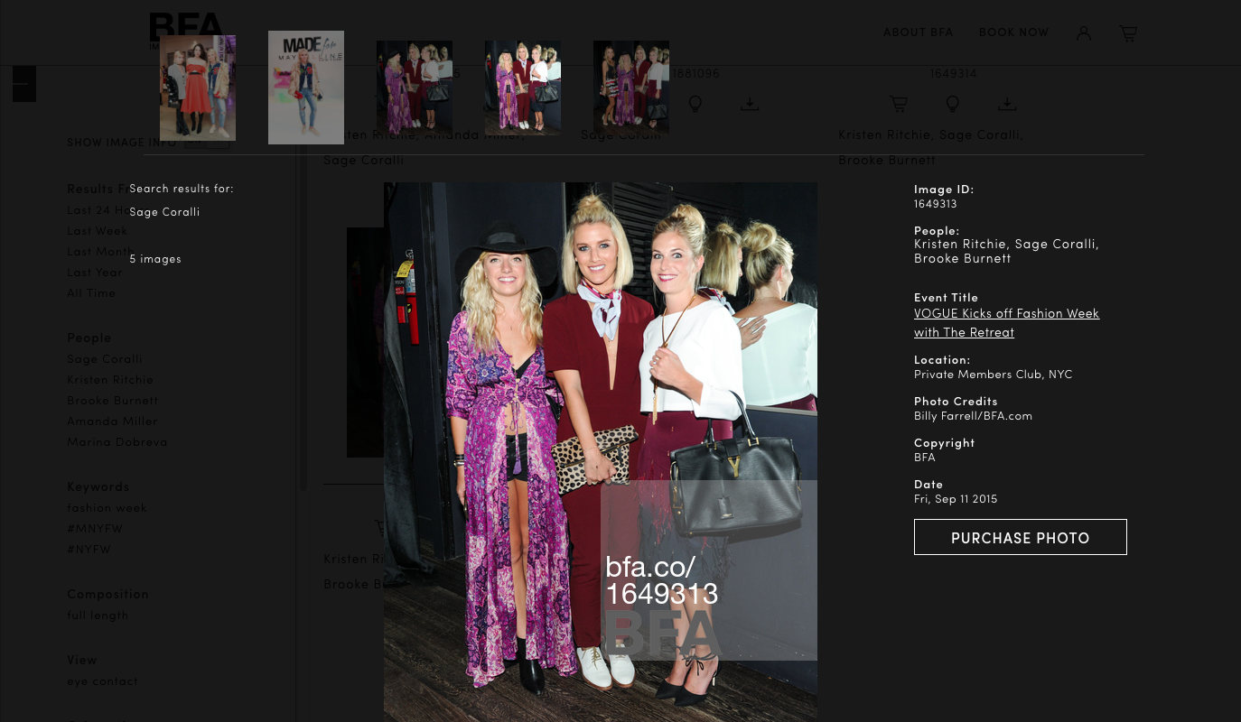 So Sage Blog at NYFW Vogue kickoff party