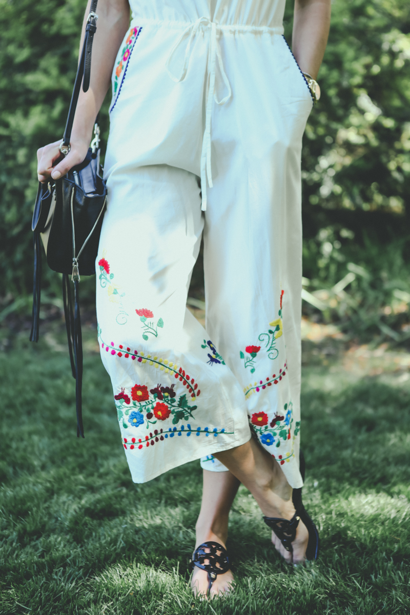 colorful embroidered stitching details