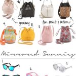 Bucket Bags & Mirrored Sunglasses