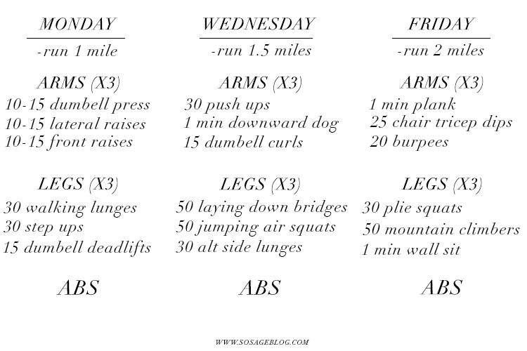 easy at home circuit workouts